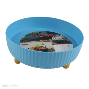 China products rotatable kitchen cosmetic storage tray for home