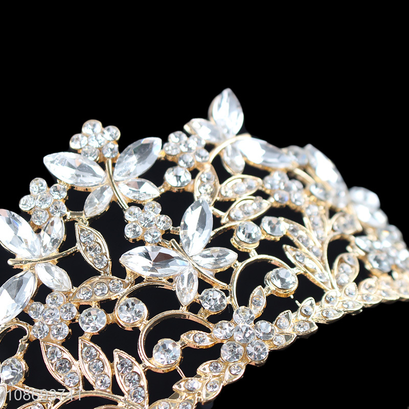 China products women hair decoration delicate crown hair accessories for wedding