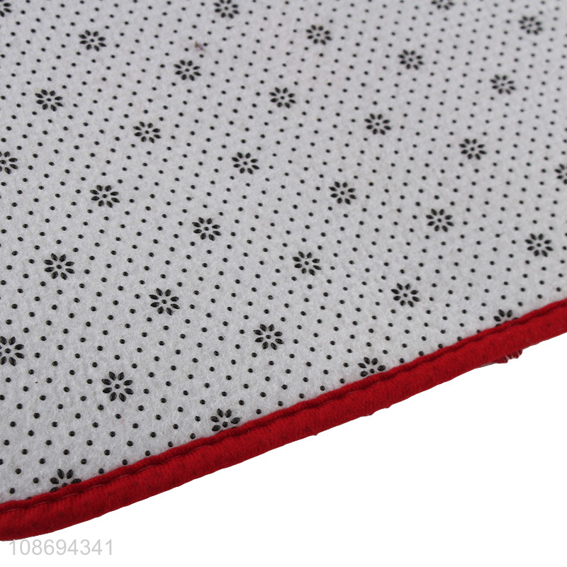 Good quality soft non-slip water absorbent bathroom rug floor mat