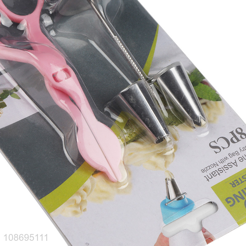 New product reusable cake decorating tool set piping tips scissors set