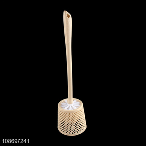 China imports reusable ventilated toilet brush and holder set