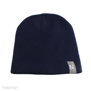 Popular products fashion adult comfortable winter beanies hat for sale