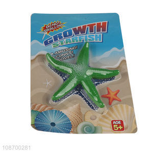 Factory price non-toxic water growing starfish toy for children