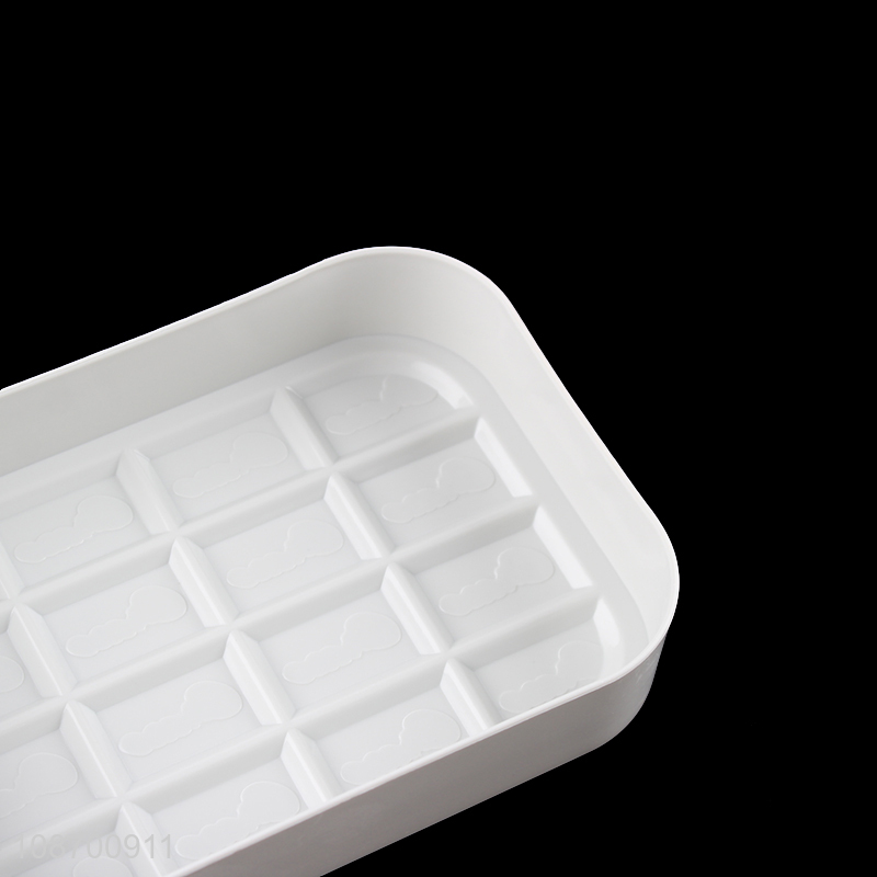 Online wholesale plastic drainable soap dish holder draining soap box