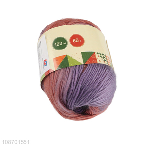 Good quality 50g 90m acrylic yarn for hand knitting baby blanket