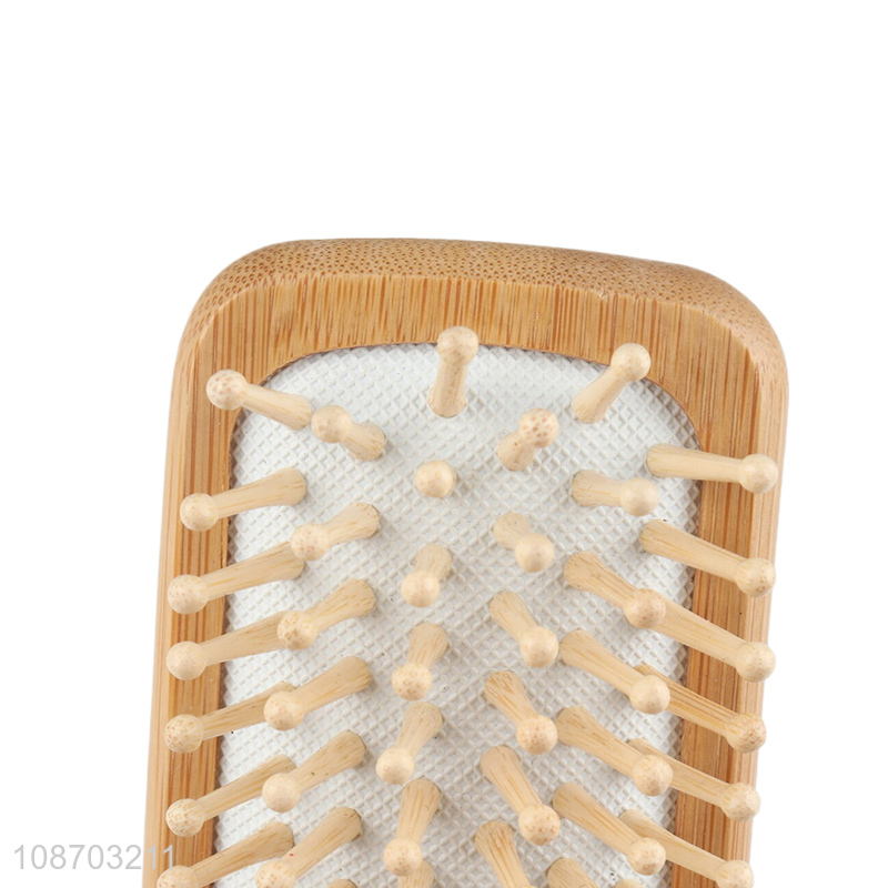 Top selling bamboo massage air cushion hair comb anti-static hair comb wholesale