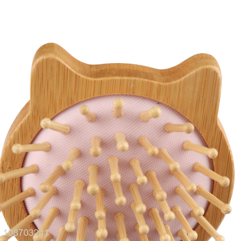 Good price bamboo wide tooth massage air cushion hair comb for sale