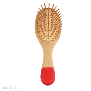 Hot items bamboo massage air cushion hair comb anti-static hair comb