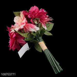 Hot selling lifelike artificial flowers for wedding party home decoration