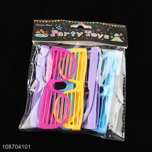 Factory price multicolor plastic party glasses for party supplies