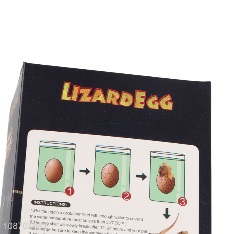 Low price lizard egg water growing toy magic toy for sale