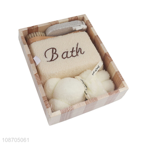 Hot items skin care bath brush bath set gifts set wholesale