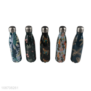 China products stainless steel portable vacuum insulated water bottle for sale