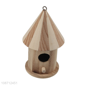 Good price bamboo bird house hanging bird nesting for sale