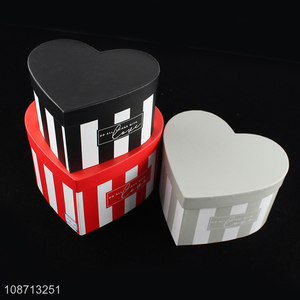 Popular product heart shape flower <em>box</em> gift <em>box</em> present <em>packing</em> <em>box</em>