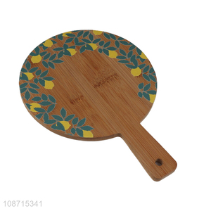 New product custom printed bamboo pizza <em>board</em> cutting <em>board</em> for kitchen