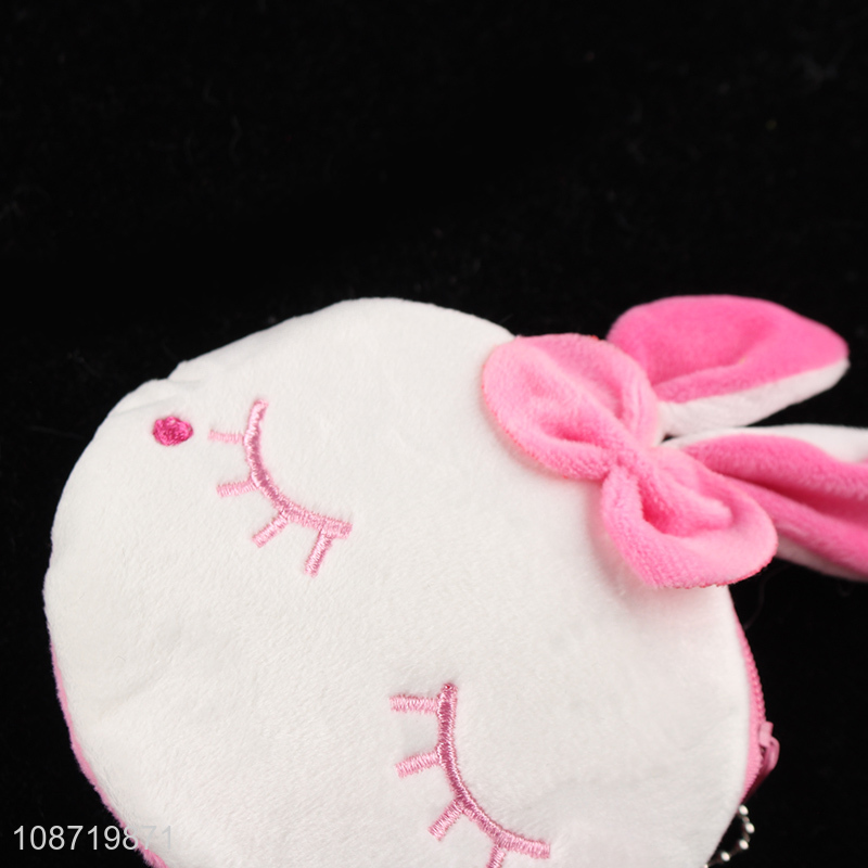 Popular product kawaii cartoon bunny coin bag coin pouch for women girls