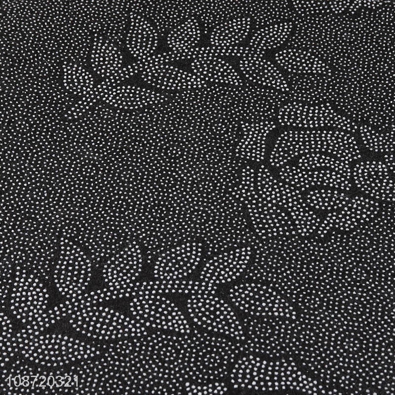 Factory price geomtric pattern anti-slip bathroom rug mat bath carpet