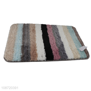 New products anti-slip bath mat bathroom <em>carpet</em> striped bathroom rugs