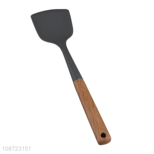 Online wholesale heat resistant non-stick nylon cooking spatula for kitchen