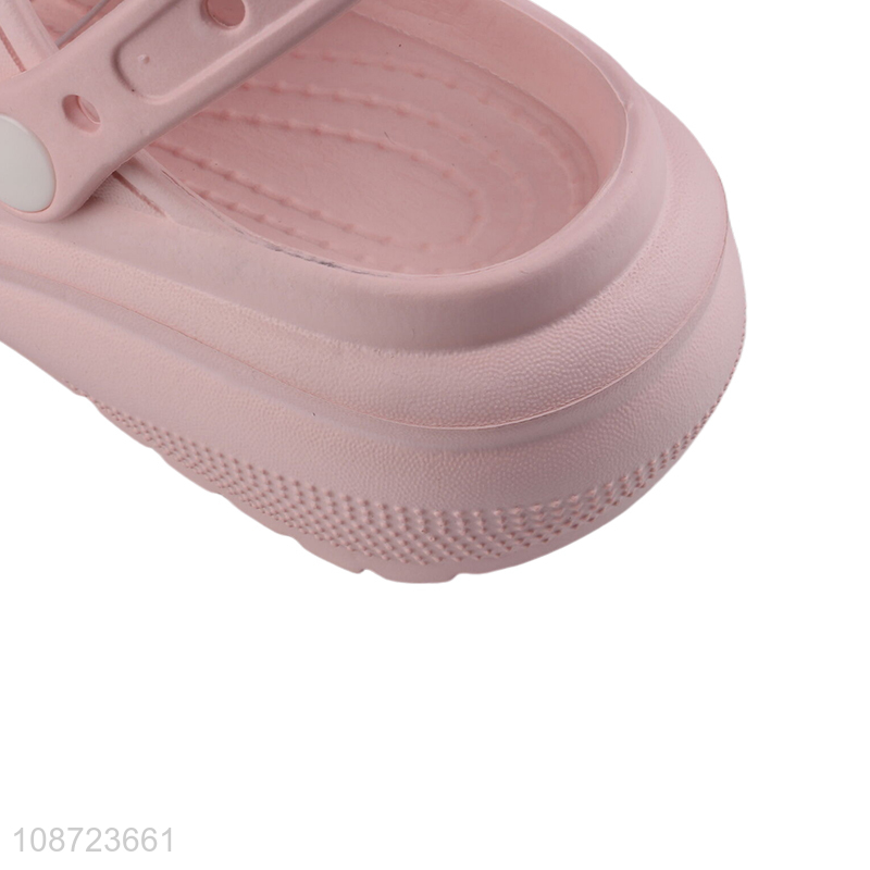 Popular products pink women non-slip summer sandal beach shoes