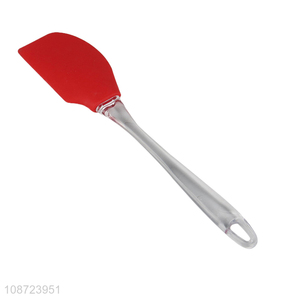 Latest products heat-resistant silicone butter cheese spatula for kitchen