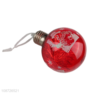 Low price red round xmas tree hanging ornaments christmas ball for decoration