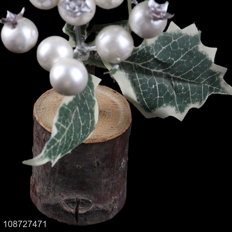 Factory price mini artificial Christmas tree for Christmas desktop decoration