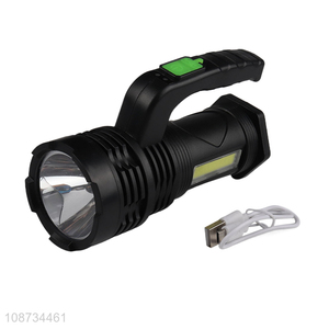 Wholesale waterproof rechargeable super bright multifunctional <em>flashlight</em> for  outdoor camping