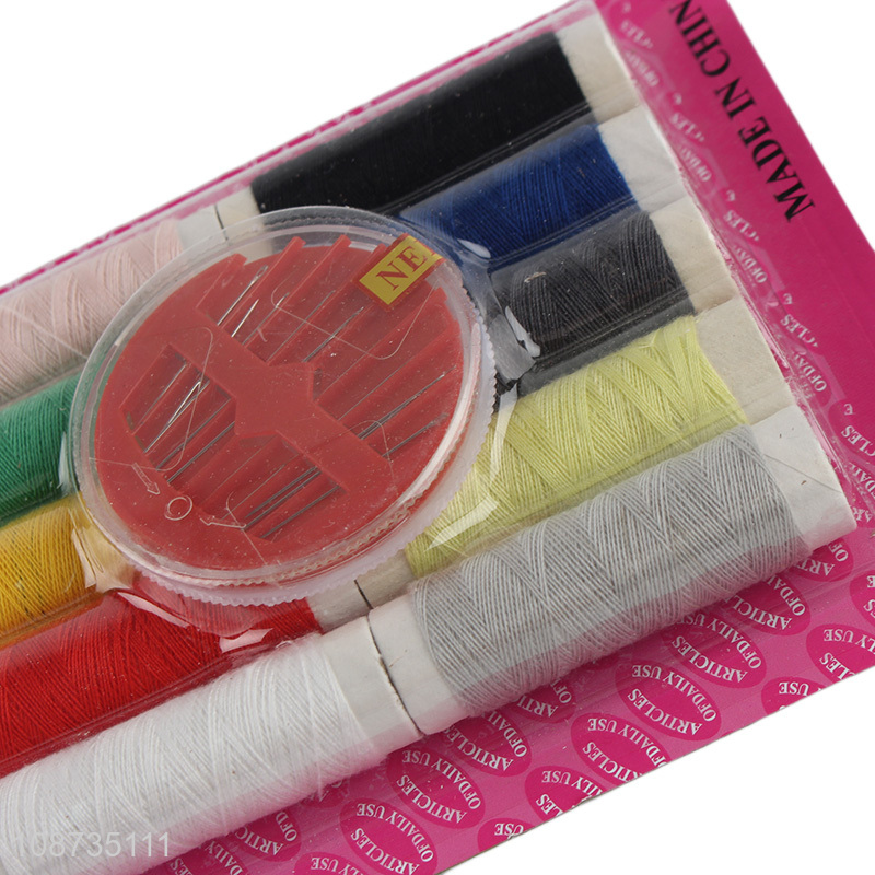 Factory supply sewing kit sewing needles and threads set for adults
