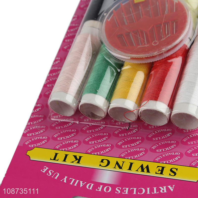 Factory supply sewing kit sewing needles and threads set for adults