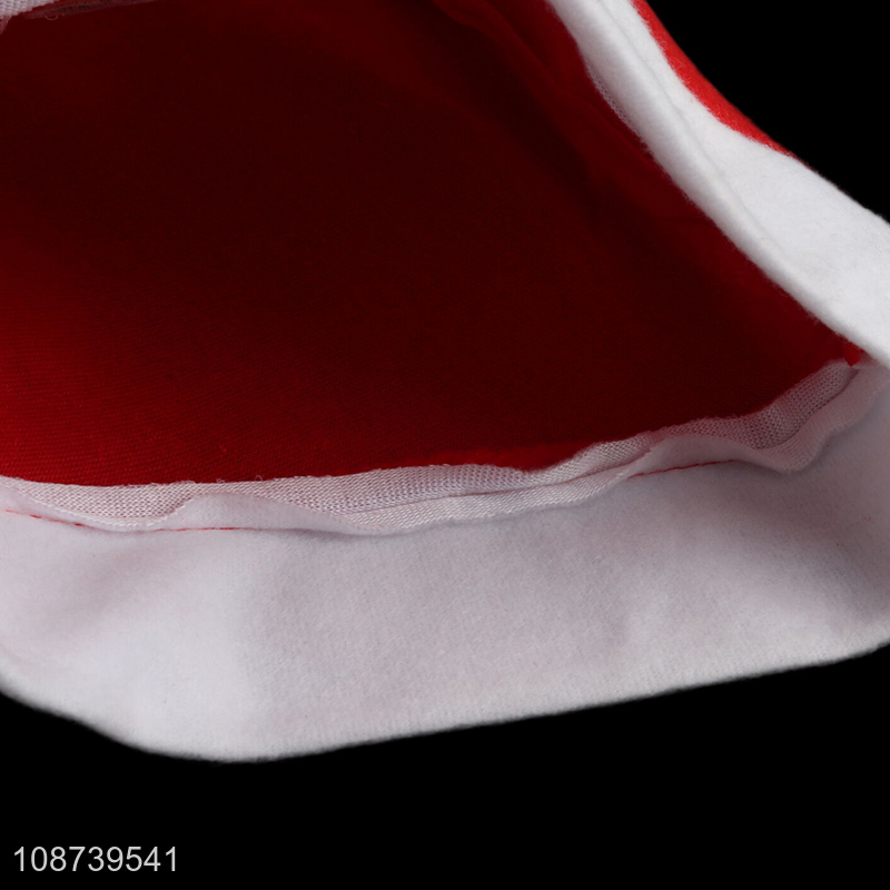 High Quality Non-woven Fabric Christmas Hat Santa Hat Christmas Gifts