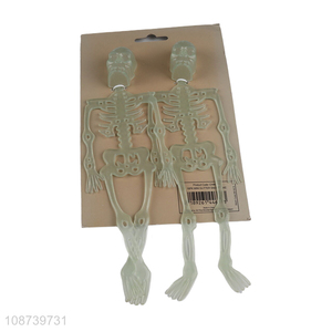 New product Halloween glow in the dark skeletons for Halloween decoration