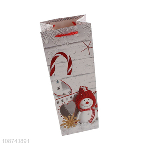 Good quality Christmas gift bag with handle for party favors