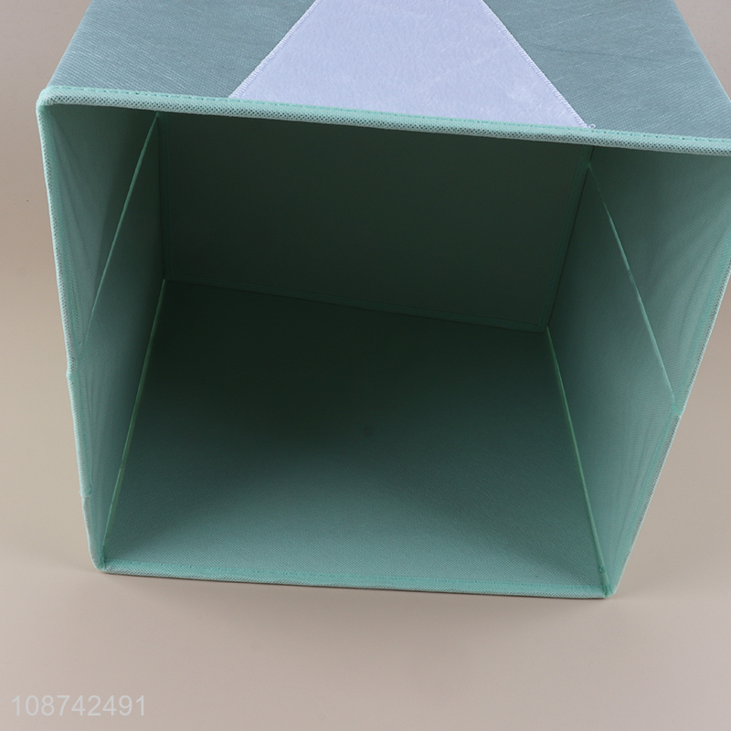 Factory price foldable non-woven storage box storage cube for closet