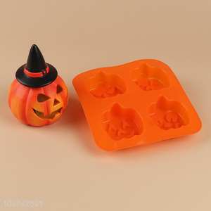Top selling pumpkin shaped <em>silicone</em> non-stick cookies mold mini <em>cake</em> <em>mould</em>