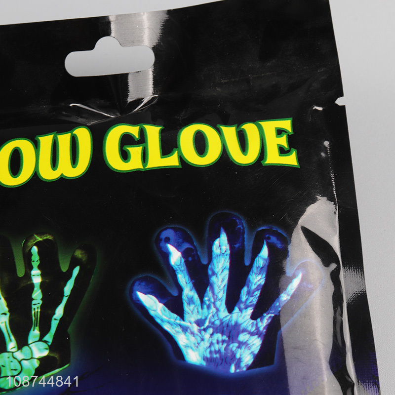 Popular products finger lighting glow mittens glow gloves for halloween