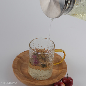 New product modern <em>glass</em> juice <em>cup</em> <em>glass</em> coffee <em>cup</em> with handle