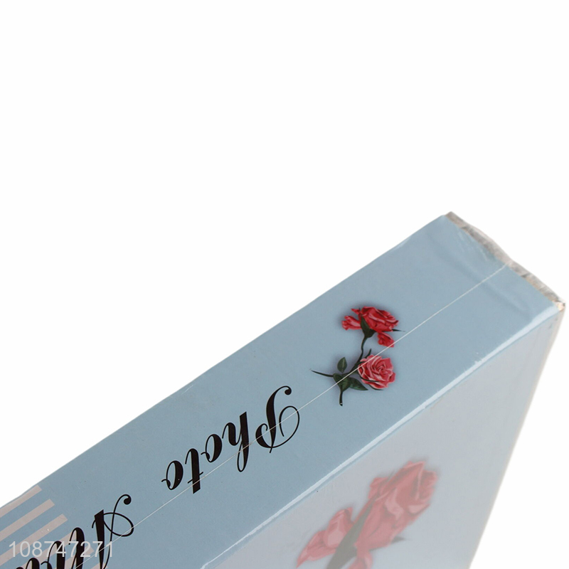 Low price flower cover wedding couple photo album picture memory books