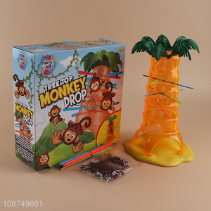 Top selling children monkey action games monkey drop toys wholesale