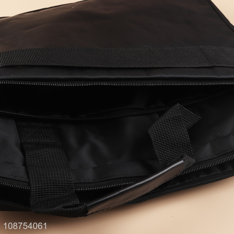 Yiwu factory black lightweight travel portable laptop bag for sale