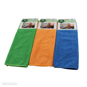 Good quality absorbent microfiber cleaning cloths kitchen car cleaning towels