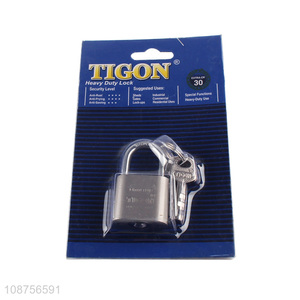 High quality 30mm iron padlock security <em>door</em> <em>lock</em> for sale