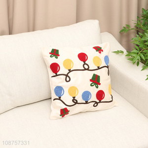 Factory price Christmas <em>pillow</em> cover decorative throw <em>pillow</em> cover