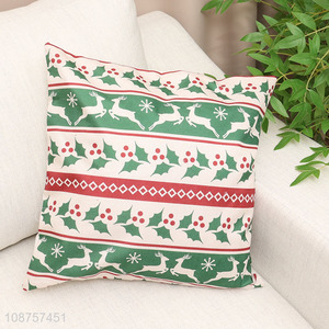 Wholesale Christmas throw <em>pillow</em> cover case for Xmas decor