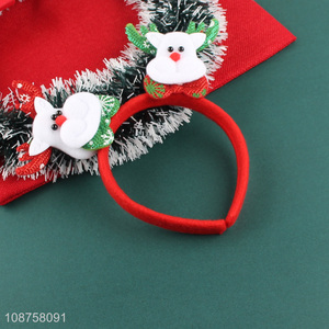 Low price christmas supplies hair hoop hair accessories