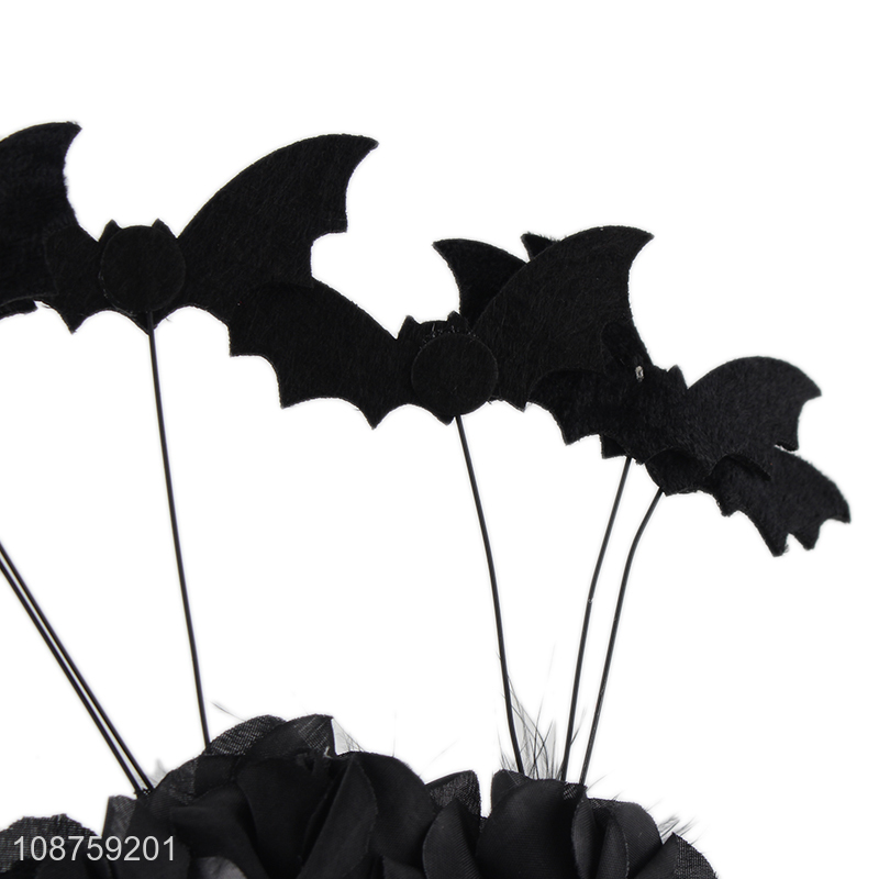 Hot selling Halloween bat hair hoop festive headband for women men