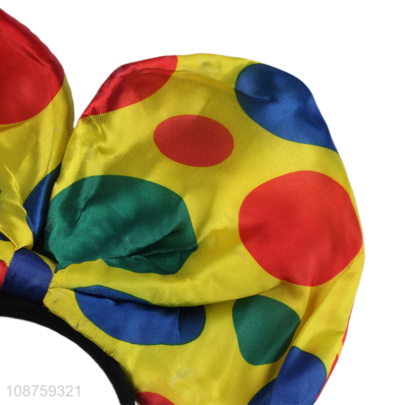 New product clown headbands bowknot hair hoop cosplay costume hairbands