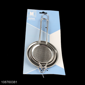 Top sale stainless steel mesh strainer filter <em>spoon</em> colander