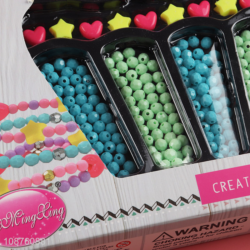 New product sweet cupcake pop beads DIY bracelet making kit